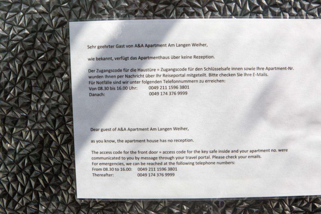 A&a Am Langen Weiher Apartment